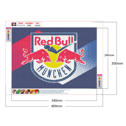 Team Logo - Full Round Drill Diamond Painting 40*30CM