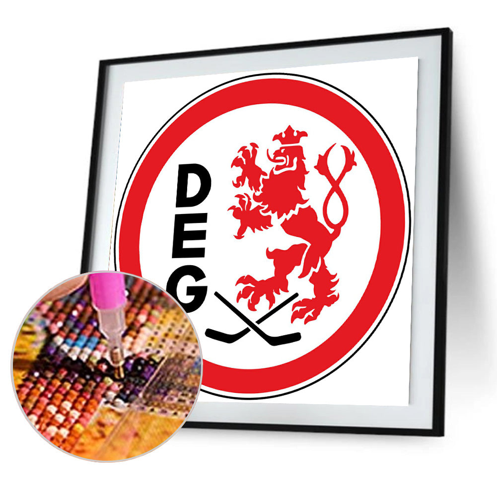 Team Logo - Full Round Drill Diamond Painting 40*40CM