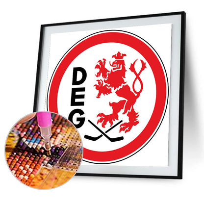 Team Logo - Full Round Drill Diamond Painting 40*40CM