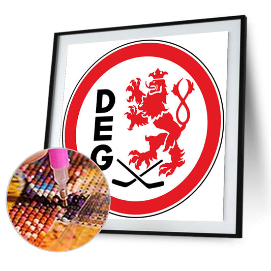 Team Logo - Full Round Drill Diamond Painting 40*40CM