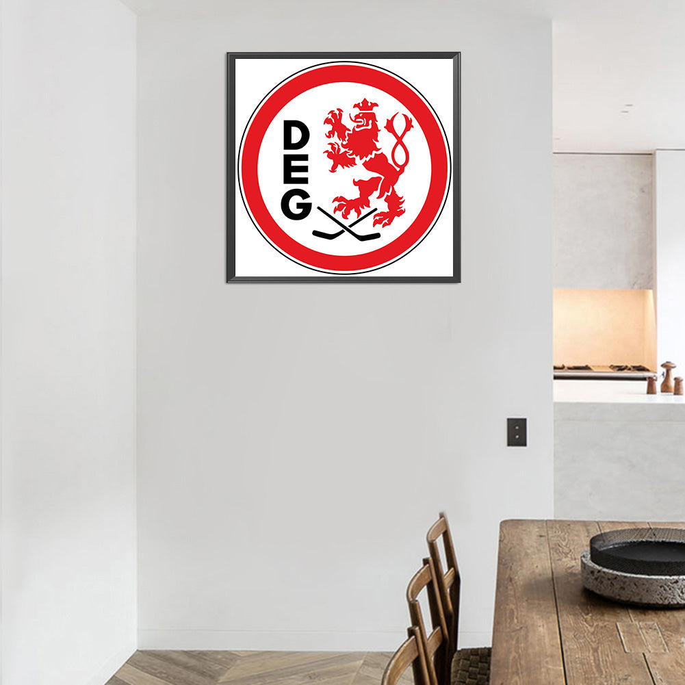 Team Logo - Full Round Drill Diamond Painting 40*40CM