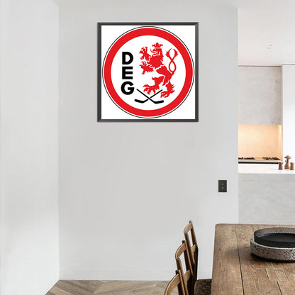 Team Logo - Full Round Drill Diamond Painting 40*40CM