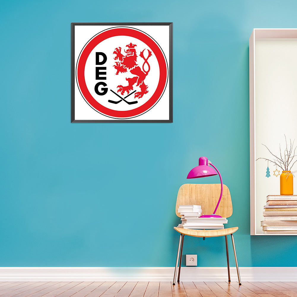 Team Logo - Full Round Drill Diamond Painting 40*40CM