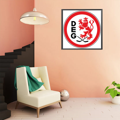 Team Logo - Full Round Drill Diamond Painting 40*40CM