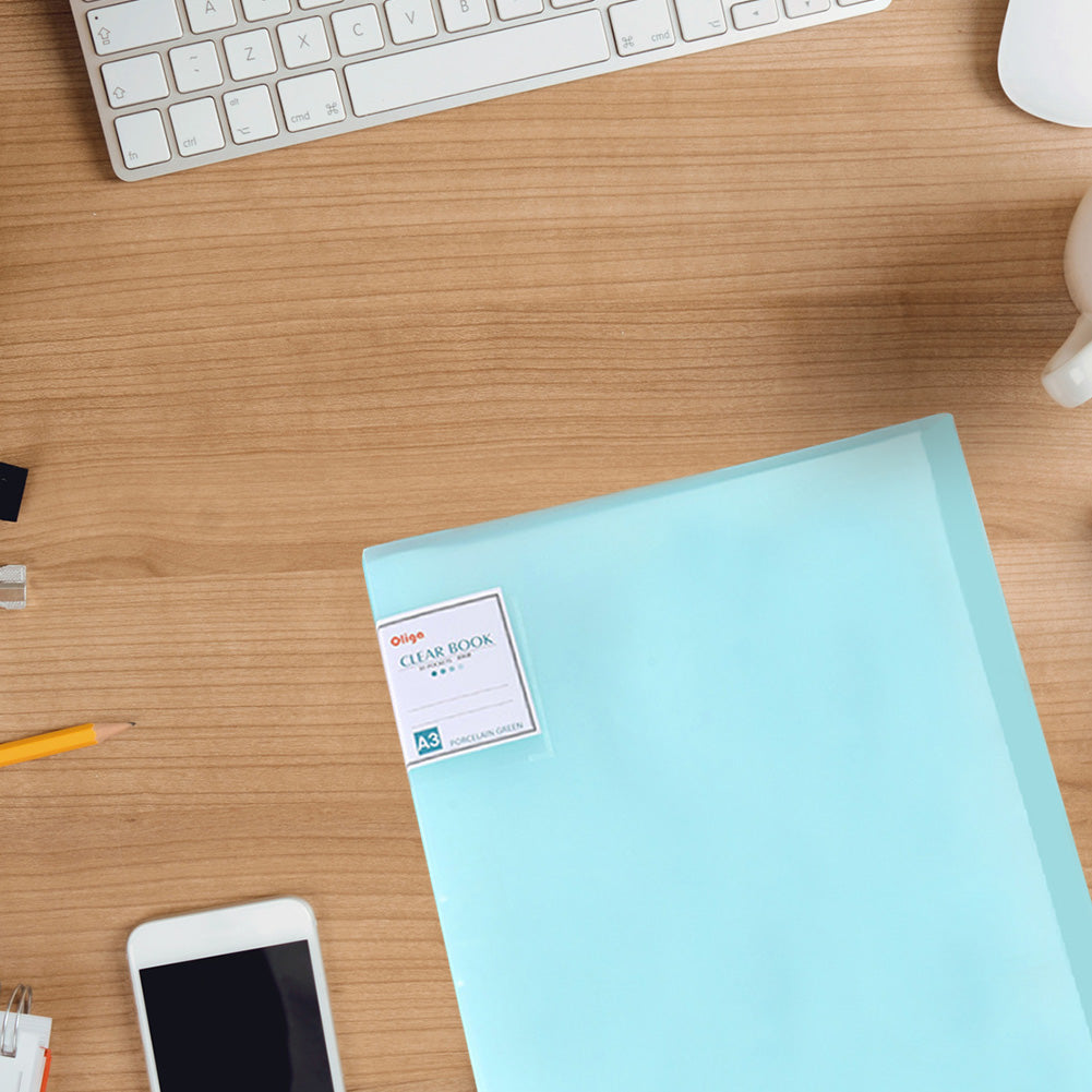 A3 30 Pages Diamond Painting Storage Waterproof Photo Album Book Covers