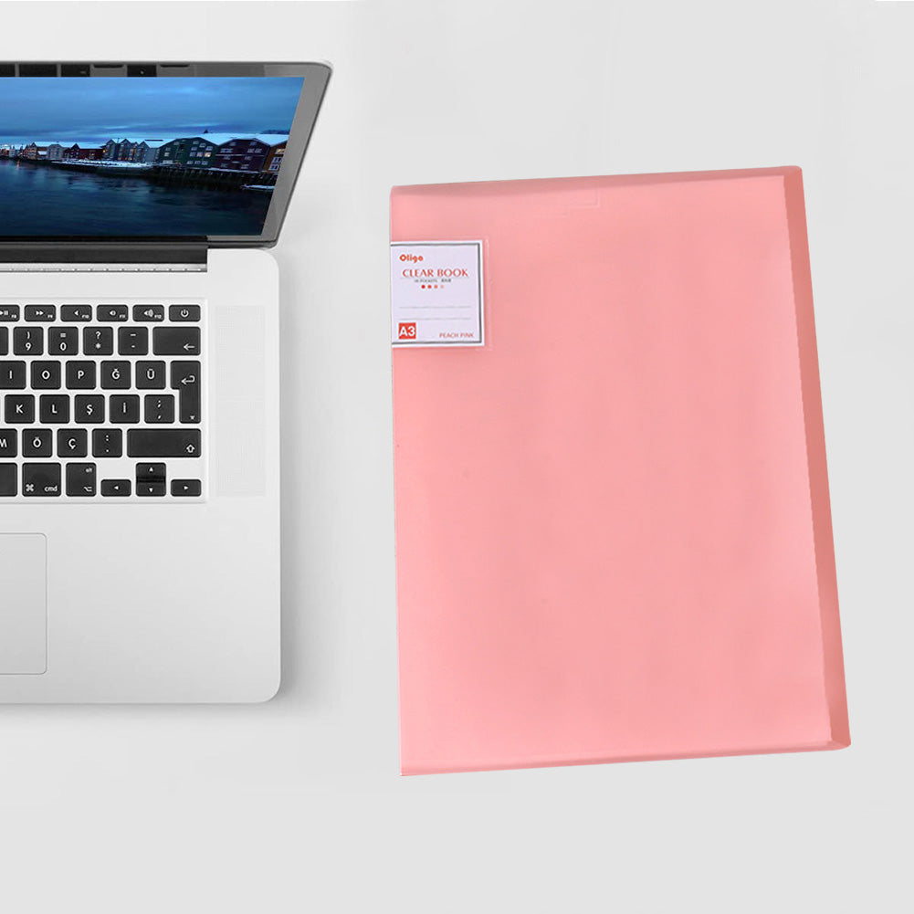 A3 30 Pages Diamond Painting Storage Waterproof Photo Album Book Covers