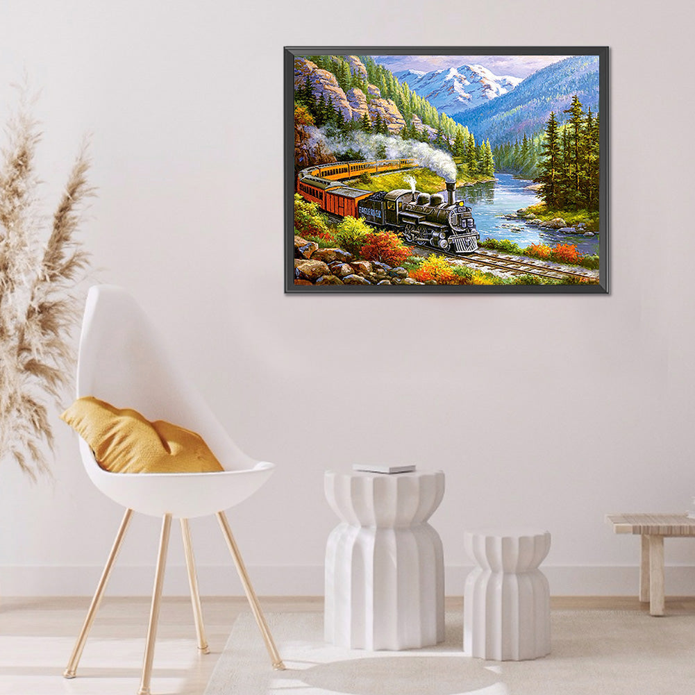 Landscape - Full Square Drill Diamond Painting 50*40CM