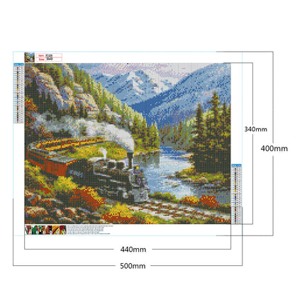 Landscape - Full Square Drill Diamond Painting 50*40CM