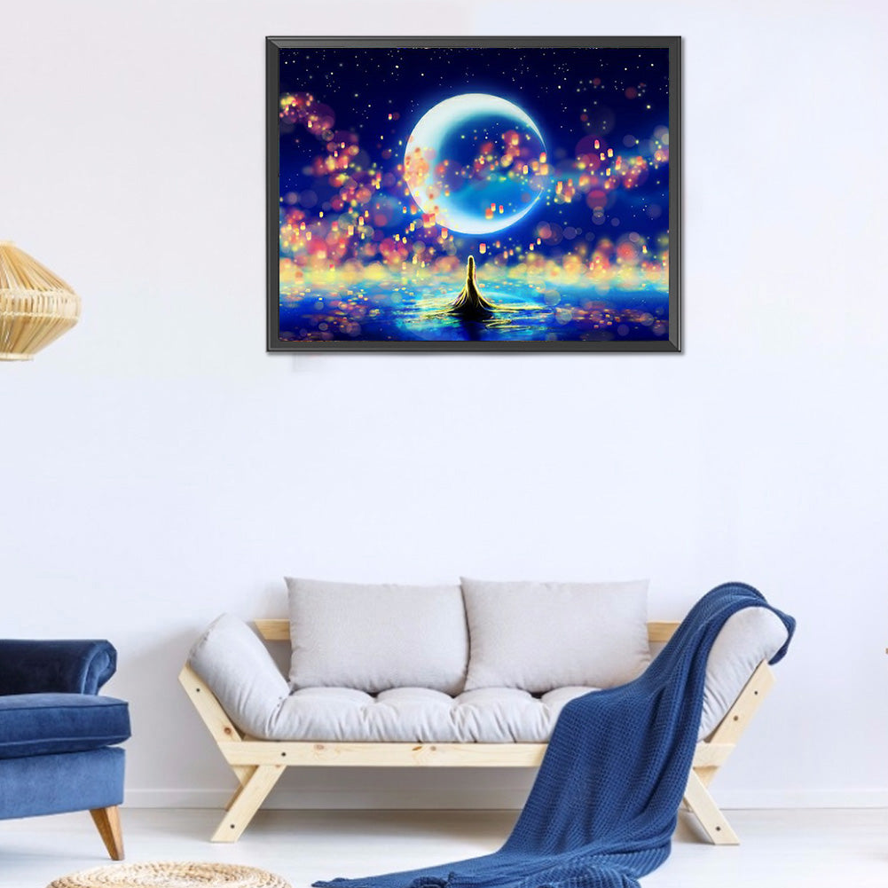 Starry - Full Square Drill Diamond Painting 60*50CM