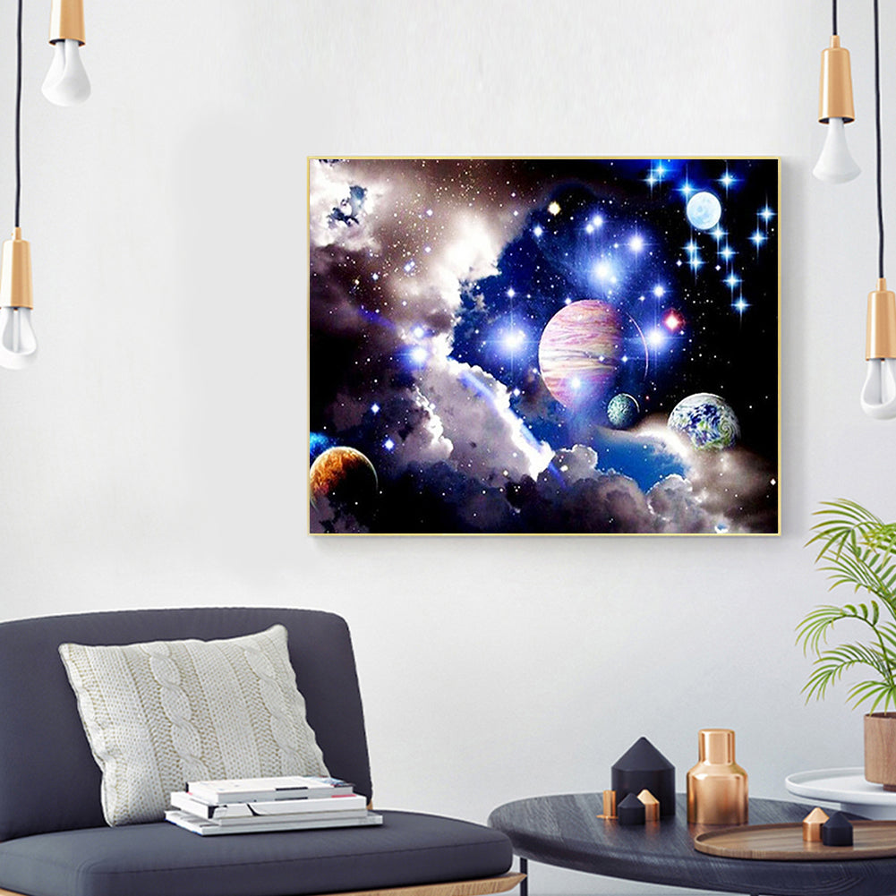 Cosmic Galaxy - Full Round Drill Diamond Painting 60*50CM