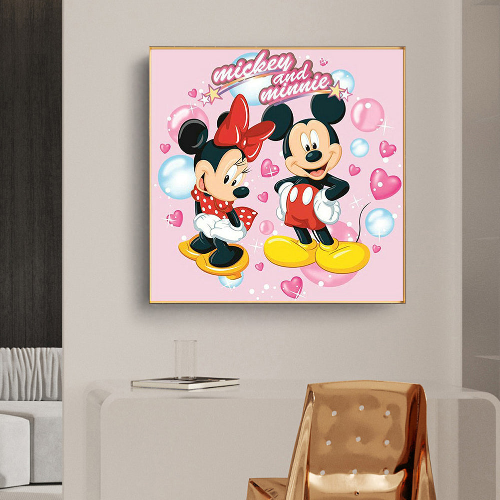 Mickey Mouse - Full Round Drill Diamond Painting 45*45CM