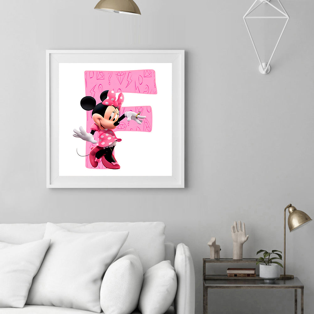 Mickey Mouse - Full Round Drill Diamond Painting 30*30CM