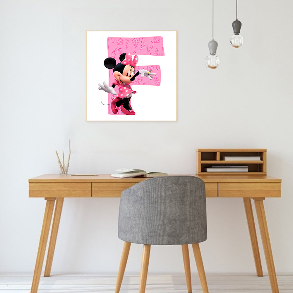 Mickey Mouse - Full Round Drill Diamond Painting 30*30CM