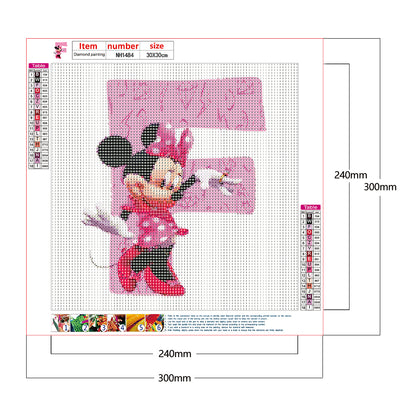 Mickey Mouse - Full Round Drill Diamond Painting 30*30CM