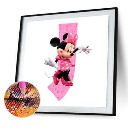 Mickey Mouse - Full Round Drill Diamond Painting 30*30CM