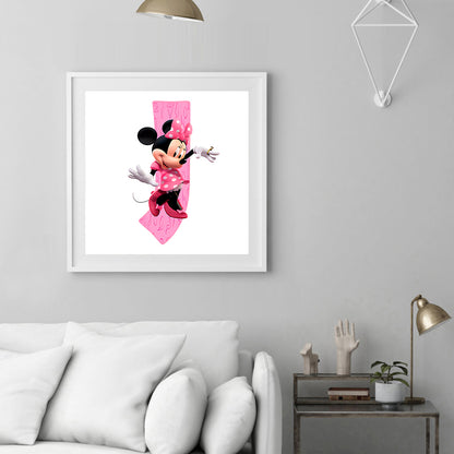 Mickey Mouse - Full Round Drill Diamond Painting 30*30CM