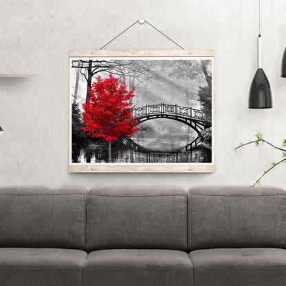 A Touch Of Red - Full Round Drill Diamond Painting 40*30CM