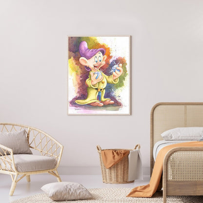 Dwarf - Full Round Drill Diamond Painting 50*60CM