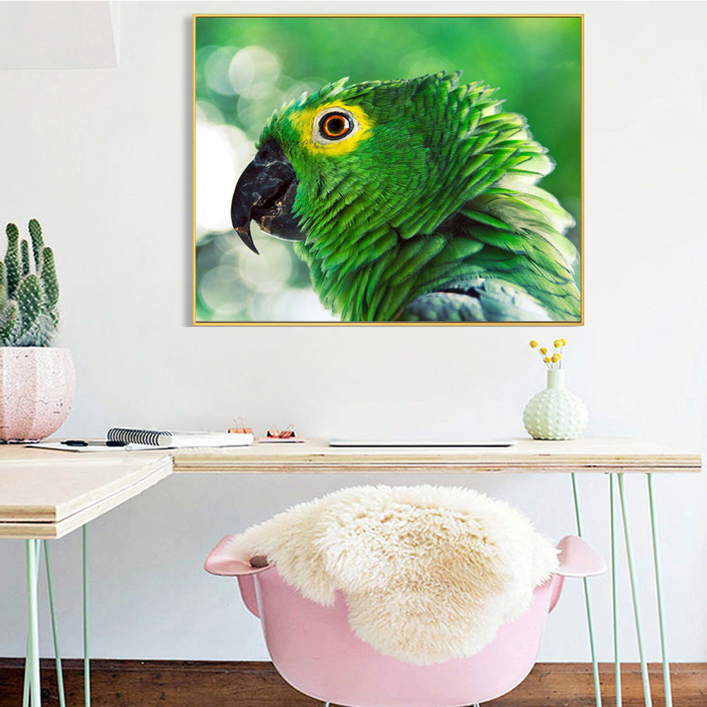 Parrot - Full Square Drill Diamond Painting 50*40CM