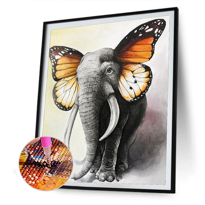 Elephant - Full Square Drill Diamond Painting 30*40CM