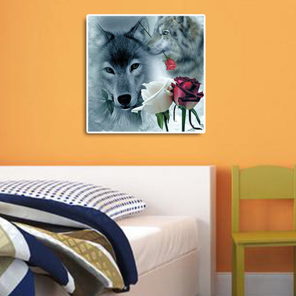 Wolf - Full Round Drill Diamond Painting 40*40CM