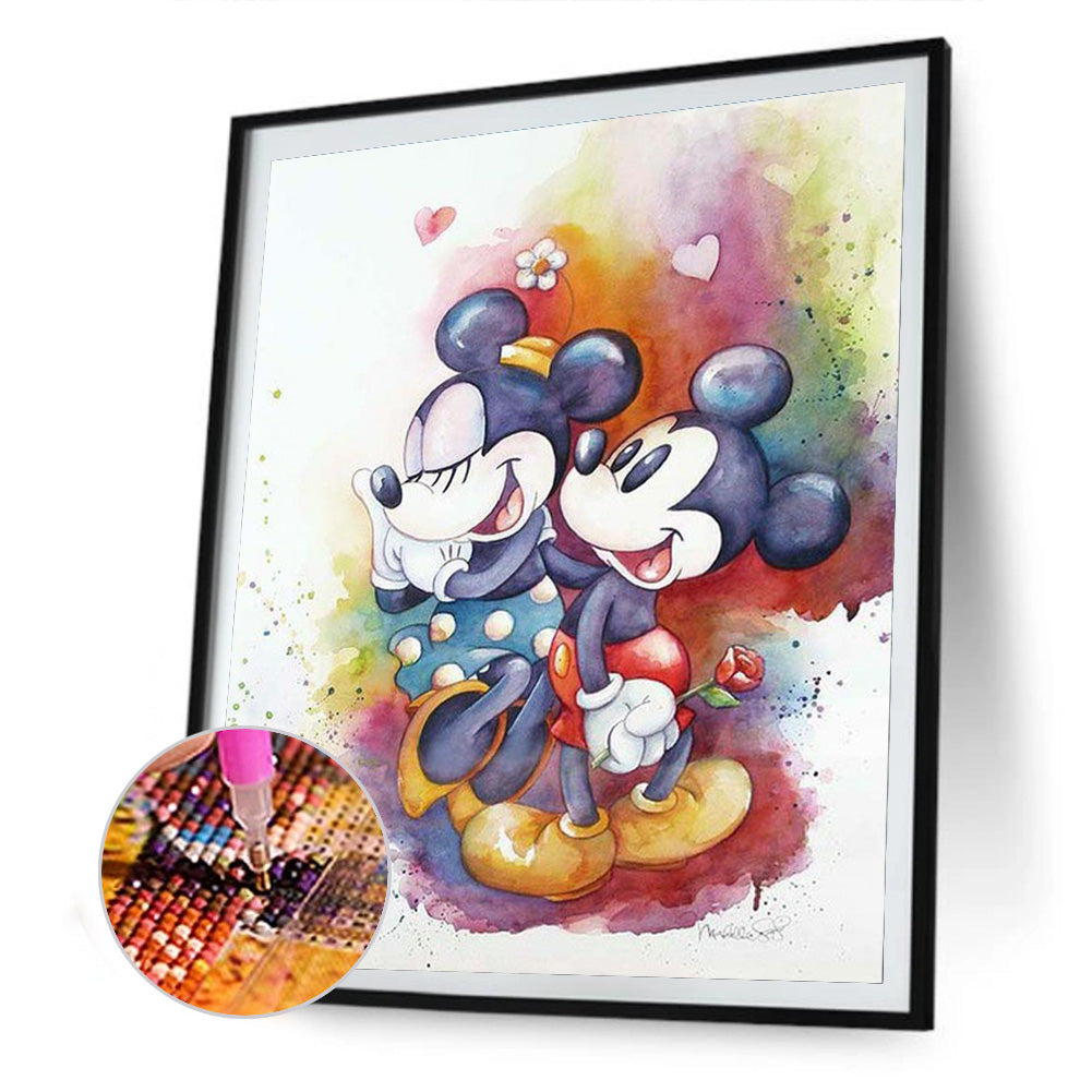 Disney - Full Round Drill Diamond Painting 30*40CM