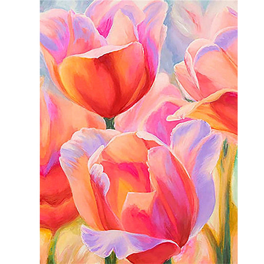 Tulip - Full Square Drill Diamond Painting 30*40CM