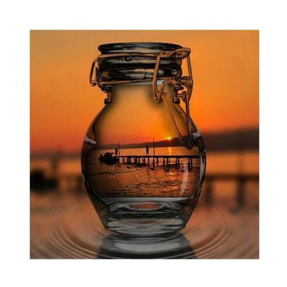 Sunset Cup - Full Round Drill Diamond Painting 30*30CM