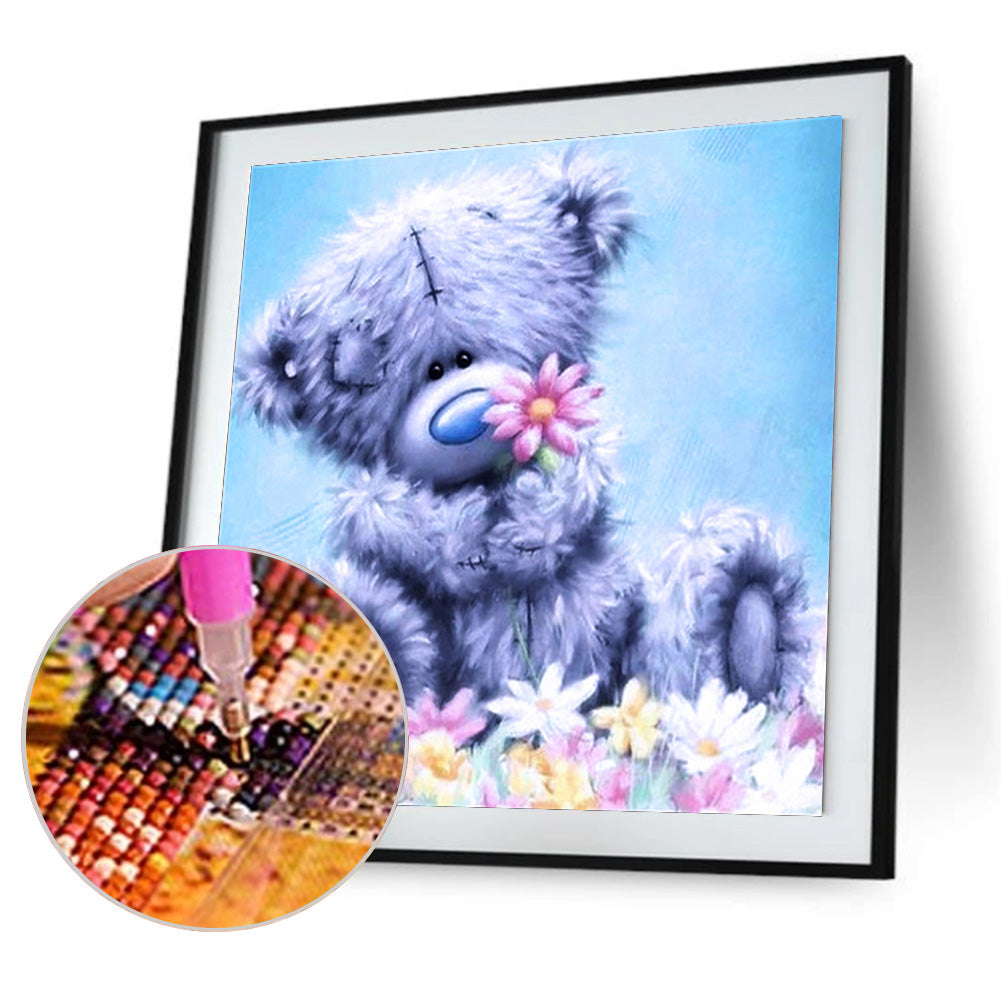 Bear - Full Round Drill Diamond Painting 30*30CM