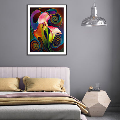 Dark - Full Round Drill Diamond Painting 40*50CM