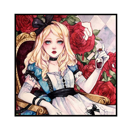 Watercolor Beauty - 11CT Stamped Cross Stitch 40*40CM