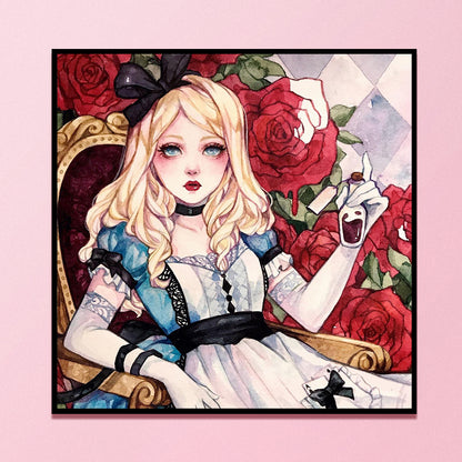 Watercolor Beauty - 11CT Stamped Cross Stitch 40*40CM