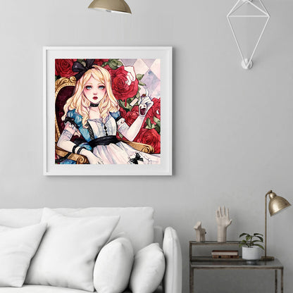 Watercolor Beauty - 11CT Stamped Cross Stitch 40*40CM