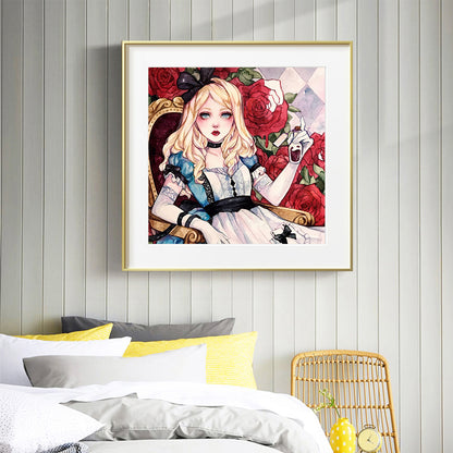 Watercolor Beauty - 11CT Stamped Cross Stitch 40*40CM