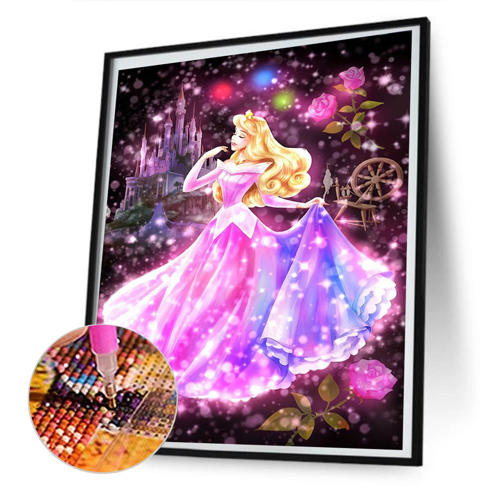 Disney Princess - Full Round Drill Diamond Painting 50*60CM