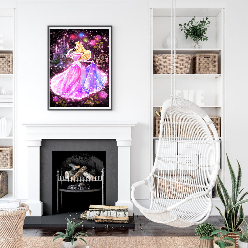 Disney Princess - Full Round Drill Diamond Painting 50*60CM