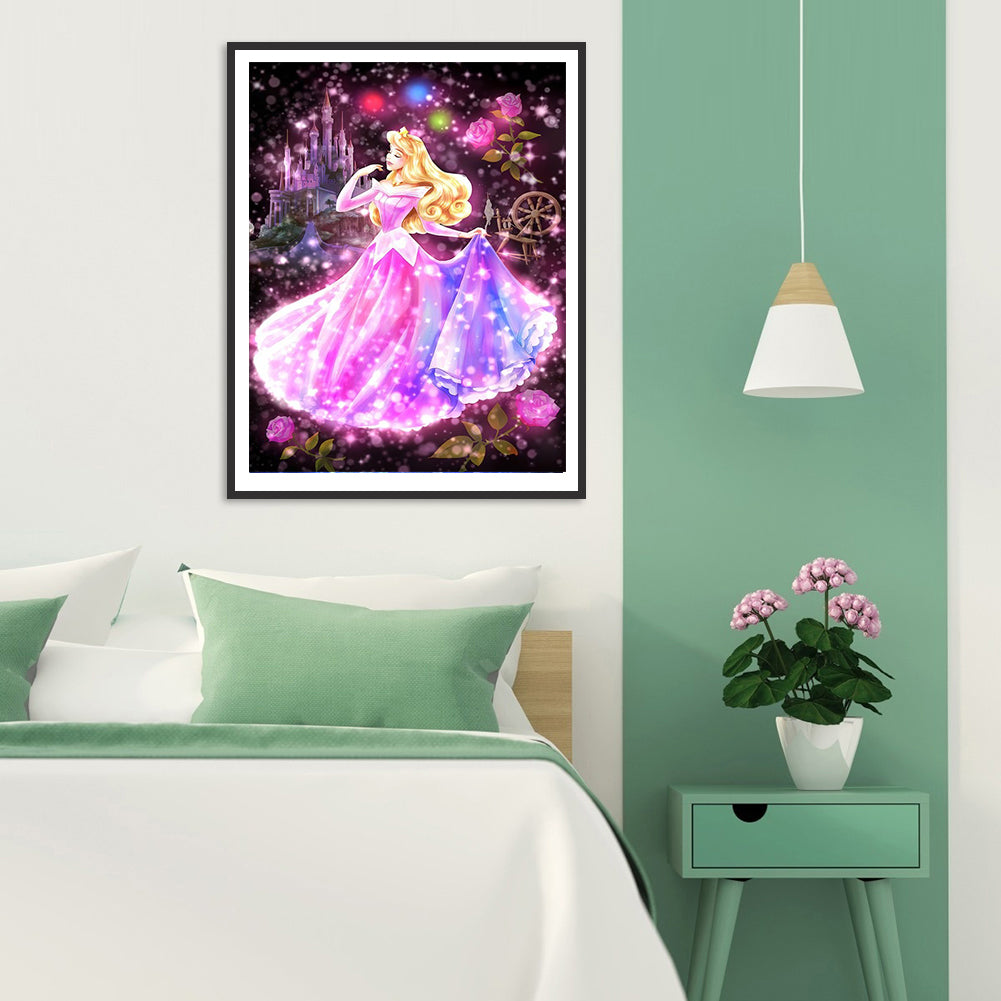 Disney Princess - Full Round Drill Diamond Painting 50*60CM