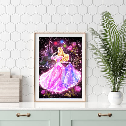 Disney Princess - Full Round Drill Diamond Painting 50*60CM