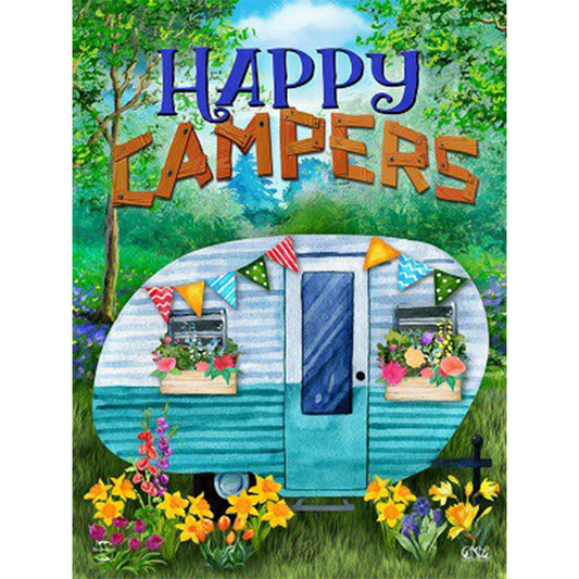 Rv - Full Round Drill Diamond Painting 30*40CM