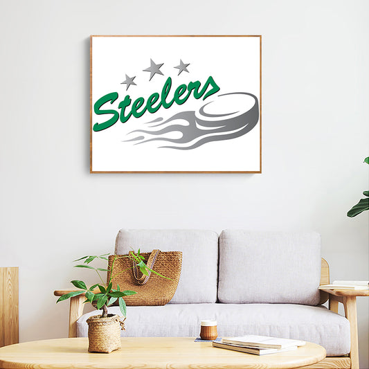 Bietigheim Steelers Logo - Full Round Drill Diamond Painting 40*30CM