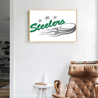 Bietigheim Steelers Logo - Full Round Drill Diamond Painting 40*30CM