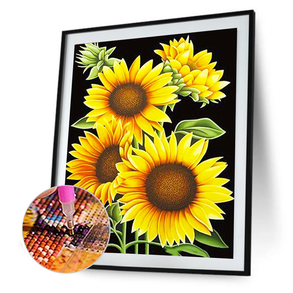 Flowers And Plants - Full Round Drill Diamond Painting 30*40CM