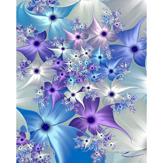 Colorful Abstract Painting - Full Round Drill Diamond Painting 50*60CM