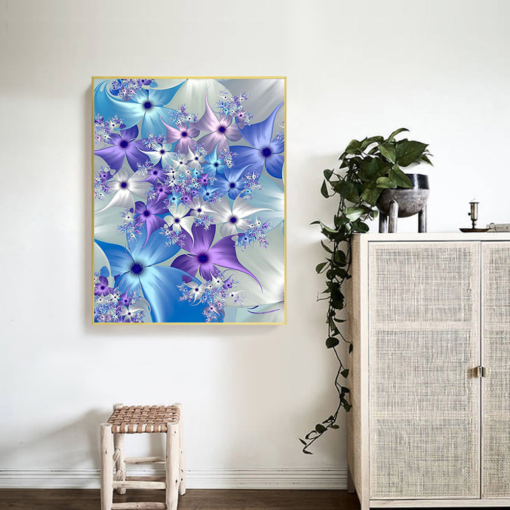 Colorful Abstract Painting - Full Round Drill Diamond Painting 50*60CM