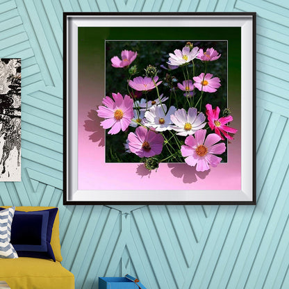 Out Of The Box 3D Flowers - Full Round Drill Diamond Painting 40*40CM