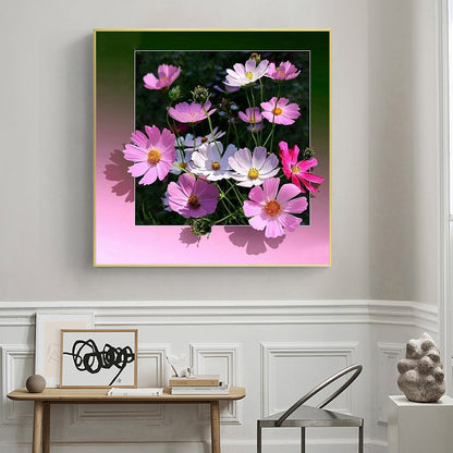 Out Of The Box 3D Flowers - Full Round Drill Diamond Painting 40*40CM