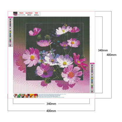 Out Of The Box 3D Flowers - Full Round Drill Diamond Painting 40*40CM