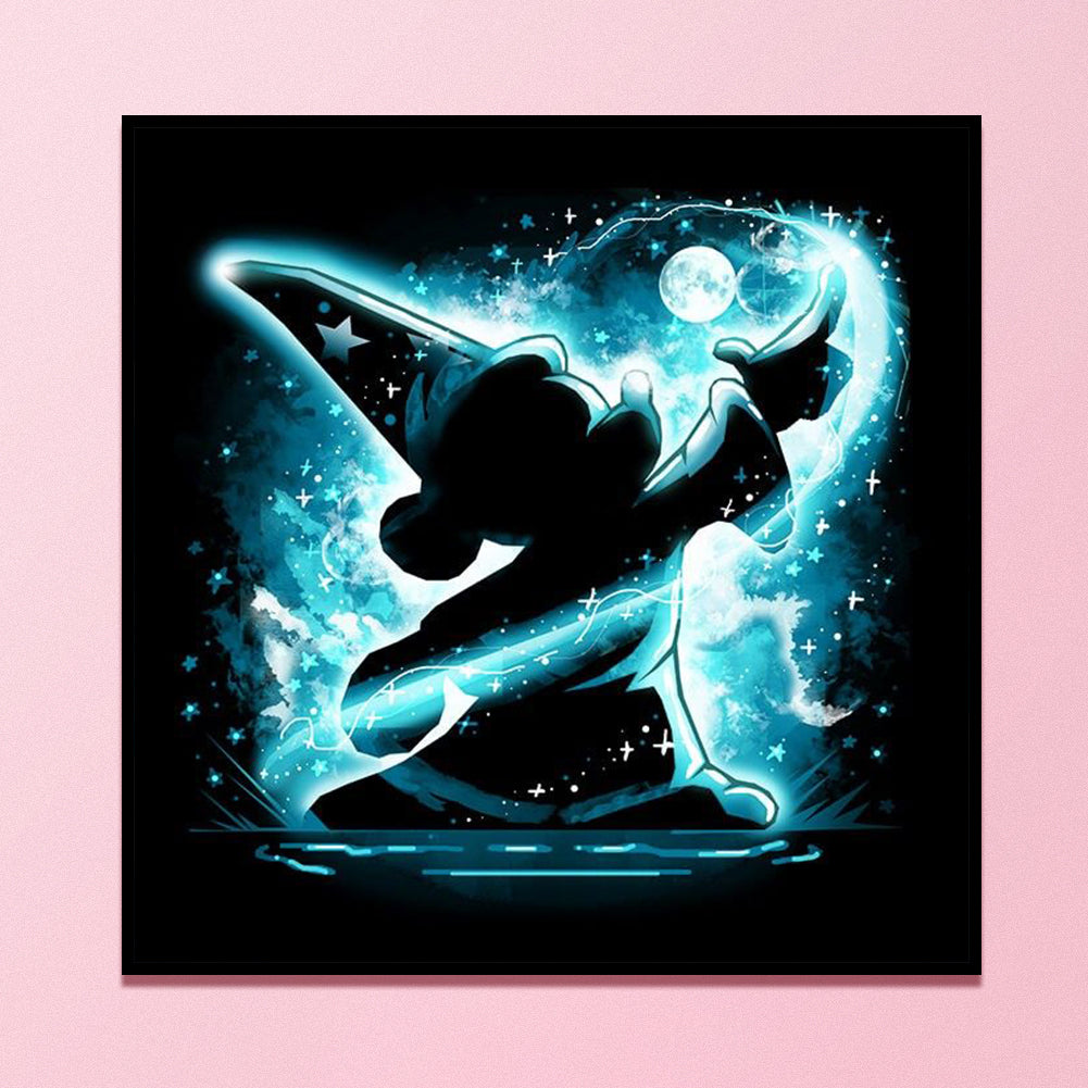 Mickey Mouse - 11CT Stamped Cross Stitch 40*40CM