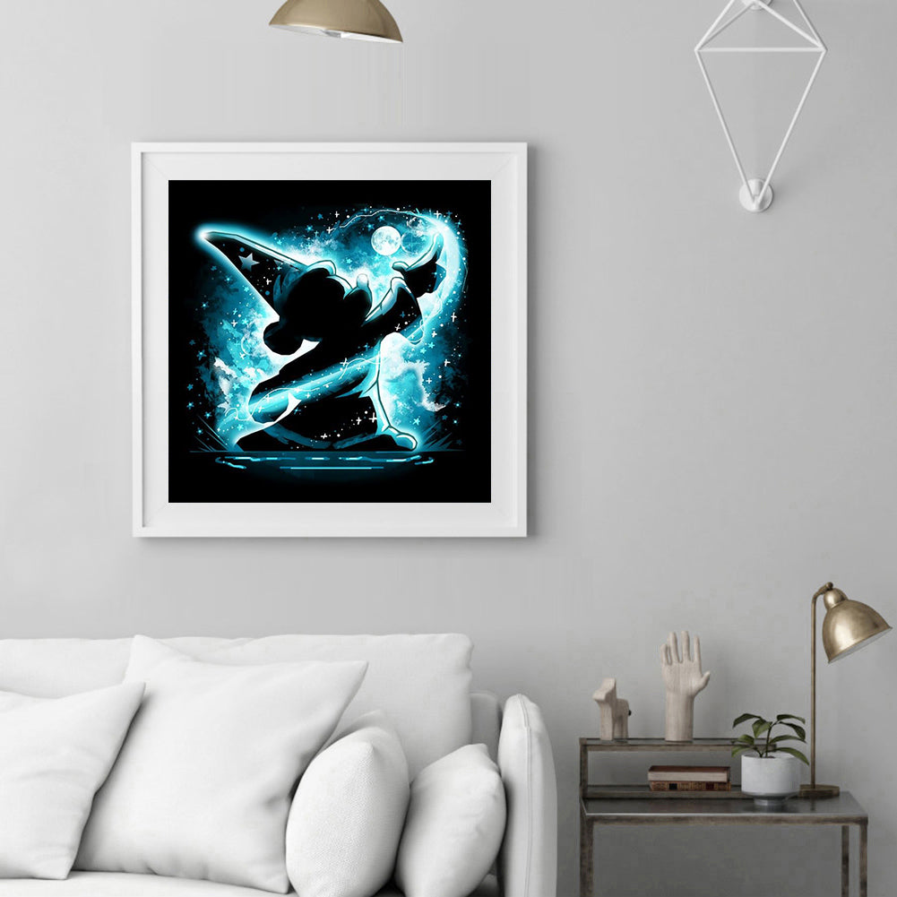 Mickey Mouse - 11CT Stamped Cross Stitch 40*40CM