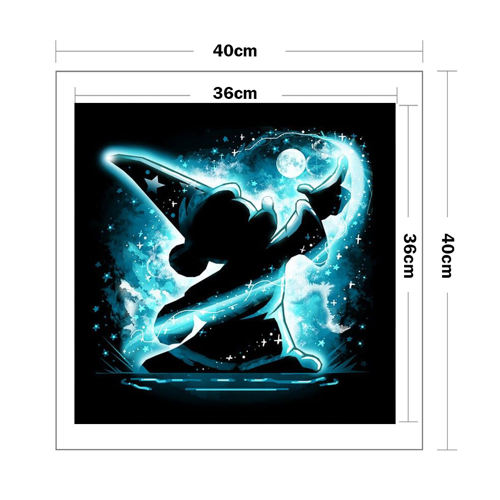 Mickey Mouse - 11CT Stamped Cross Stitch 40*40CM